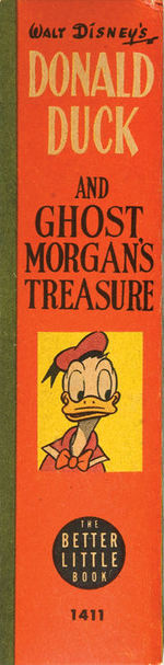 “DONALD DUCK AND GHOST MORGAN’S TREASURE” CHOICE CONDITION BTLB.