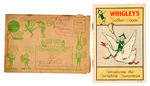 "WRIGLEY'S MOTHER GOOSE" PREMIUM BOOK WITH ENVELOPE.