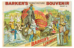 "BARKER'S KOMIC PICTURE SOUVENIR PART II" LINIMENT ADVERTISING BOOK.