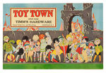 "VISIT OUR TOY DEPARTMENT" PRINT/"TOY TOWN" CATALOG.