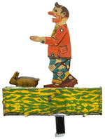 GERMAN ANIMATED NOVELTY TIN TOY.