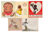 BLACK AMERICANA GREETING CARDS 11 PIECE LOT.