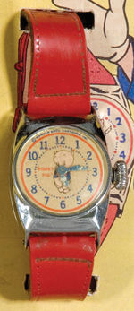 “PORKY PIG WRIST WATCH” BOXED.