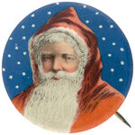 SALESMAN’S SANTA BUTTON.