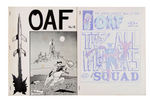 “OAF” LOT OF SEVEN FANZINES FROM LATE 1960s.