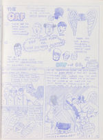 “OAF” LOT OF SEVEN FANZINES FROM LATE 1960s.