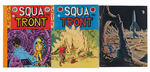 E.C. COMICS FANZINE “SQUA TRONT” FIRST THREE ISSUES.