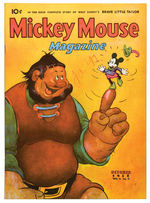 “MICKEY MOUSE MAGAZINE" VOLUME 4, NO. 1 FILE COPY.