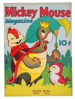 "MICKEY MOUSE MAGAZINE" VOL. 3 NO. 8 MAY, 1938.