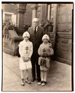 PA. GOVERNOR PINCHOT PHOTO WITH CHRISTMAS SEAL DONATION CHILD SOLICITORS.