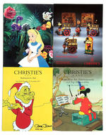 "CHRISTIE'S" ANIMATION ART/COLLECTIBLES CATALOGUE LOT.