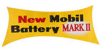 “SOCONY MOBIL MARK II BATTERY” UNASSEMBLED ANIMATED GAS STATION WINDOW DISPLAY.