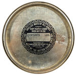 “QUEEN QUALITY BRAND SALTED NUTS” FIVE POUND TIN.