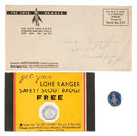 LONE RANGER “CHIEF SCOUT” SILVERCUP SET.