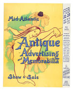 "GREAT MID-ATLANTIC ANTIQUE ADVERTISING SHOW" PIN-UP POSTERS.