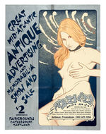 "GREAT MID-ATLANTIC ANTIQUE ADVERTISING SHOW" PIN-UP POSTERS.