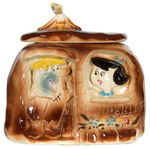 “THE RUBBLES” COOKIE JAR.