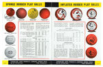 SEIBERLING RETAILERS CATALOGUE/SALES SHEETS FEATURING RARE DISNEY ITEMS.