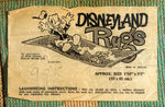 "DISNEYLAND RUGS" FEATURING ZORRO.