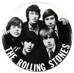 “THE ROLLING STONES” CLASSIC 1960s BUTTON.