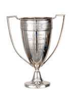 "CARL LAEMMLE JR'S COLLEGIANS TROPHY."