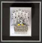 "STAR WARS WEEKENDS 2008" LIMITED EDITION FRAMED PIN SET.