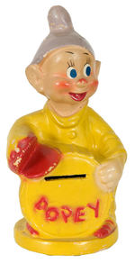 "DOPEY" FIGURAL BANK BY CROWN.