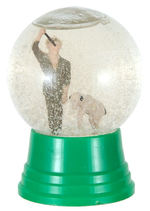 DAVY CROCKETT SNOW GLOBE.