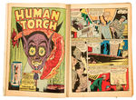 "THE HUMAN TORCH COMICS" #12 COMIC BOOK.