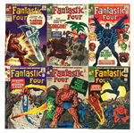 "FANTASTIC FOUR" COMIC BOOK LOT.