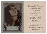 "WONDERFUL PICTURES OF MOVIE STARS IN SILVER" PULLMAN BREAD INSERT CARDS.