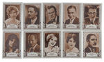 "WONDERFUL PICTURES OF MOVIE STARS IN SILVER" PULLMAN BREAD INSERT CARDS.