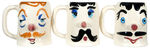 “MUGGSY” WHIMSICAL CHARACTER MUG SET BY PFALTZGRAFF.