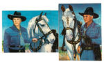 "HOPALONG CASSIDY PUZZLES" BOXED SET.