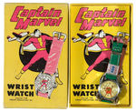 "CAPTAIN MARVEL" BOXED WATCH.