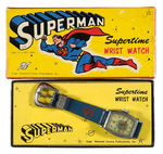 "SUPERMAN SUPERTIME WRIST WATCH."