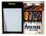 "CREATE AND DRAW MONSTERS ELECTRIC DESIGNERS SET."