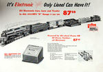 "LIONEL TRAINS 1950" ADVANCE CATALOGUE.