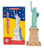 "LOUIS MARX STATUE OF LIBERTY" BOXED SET.