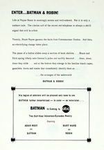 "BATMAN IS COMING" PRE-1966 TV SHOW PRESS KIT.