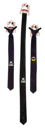 "BATMAN TIE" TRIO.