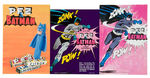 "PEZ BATMAN" DEALER SHEET PROOF LOT.