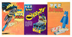 "PEZ BATMAN" DEALER SHEET PROOF LOT.