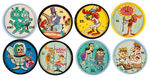 "BULLWINKLE TRADING COINS" COMPLETE PREMIUM SET.