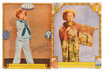 SHIRLEY TEMPLE - WHEATIES BOX BACK SET.