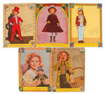 SHIRLEY TEMPLE - WHEATIES BOX BACK SET.