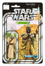 “STAR WARS SAND PEOPLE” ACTION FIGURE ON CARD.