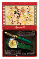 "BAMBI INGERSOLL" BIRTHDAY SERIES BOXED DELUXE WATCH SET.