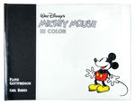 “MICKEY MOUSE IN COLOR” LIMITED EDITION HARDCOVER SIGNED BY CARL BARKS AND FLOYD GOTTFREDSON.