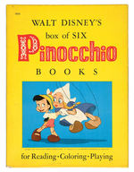 "BOX OF SIX PINOCCHIO BOOKS" FILE COPY SET.